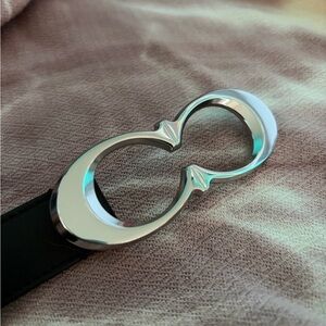 Coach Black and brown Leather Belt